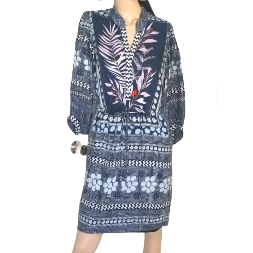 DVF 100% silk dress